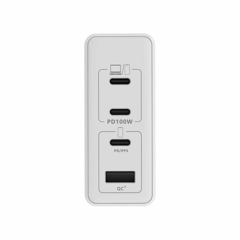 Blu Element Wall Charger Multi Port GaN 100W PD & QC3 BEWCC100WW